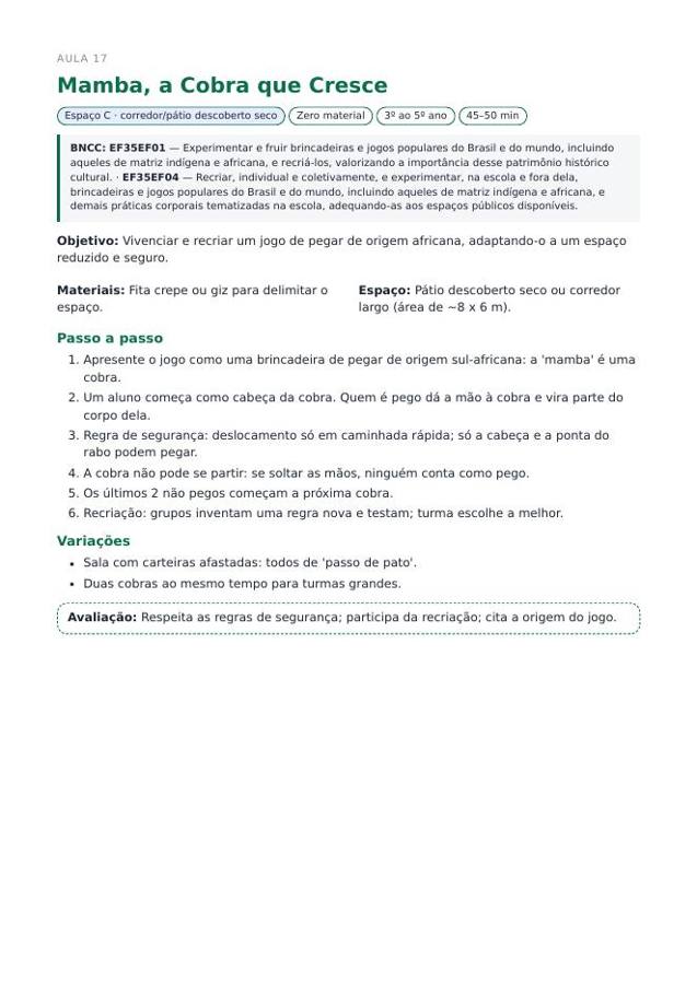 Aula Mamba